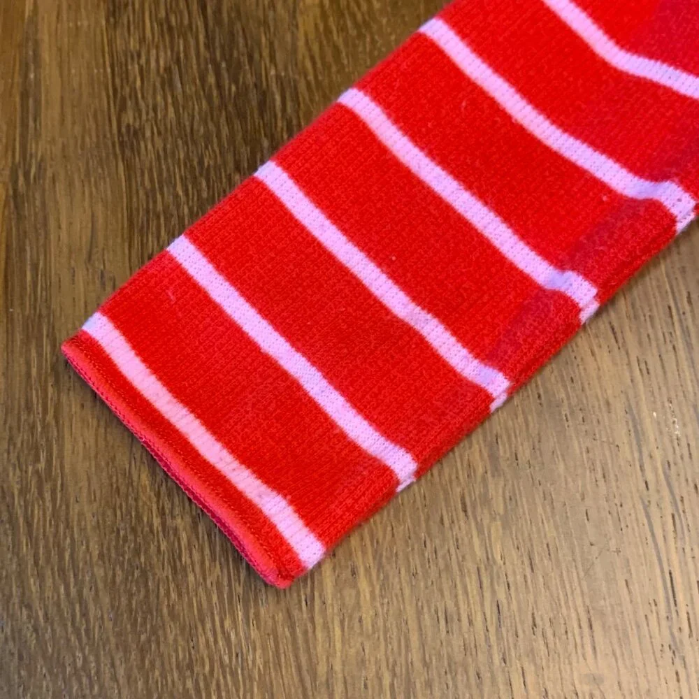 BONDS Red Striped Bodysuit Baby 6-12 0 Holiday Christmas Onesie Infant Stripes - Picture 5 of 6